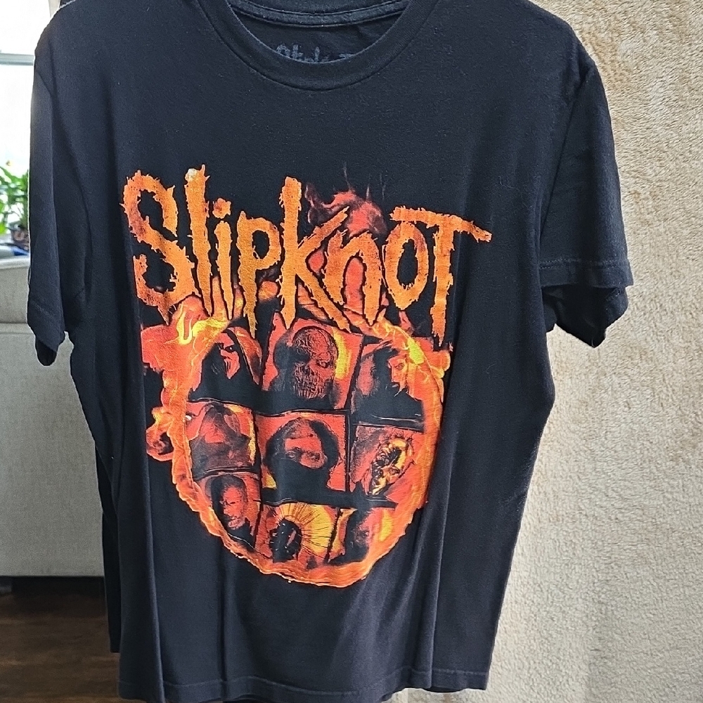 Slipknot Black Graphic Band Tee